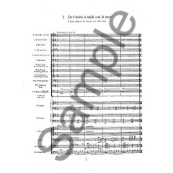 Claude Debussy: La Mer (Miniature Score)