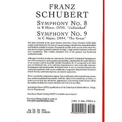 Franz Schubert: Symphony No.8 In B Minor D759, 'Unfinished' And Symphony No. 9 In C Major, D944, 'The Great'