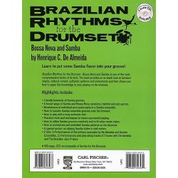 Henrique C. De Almeida: Brazilian Rhythms For The Drumset - Bossa Nova And Samba