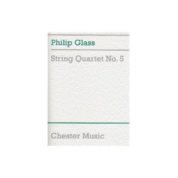 Philip Glass: String Quartet No.5 (Score)