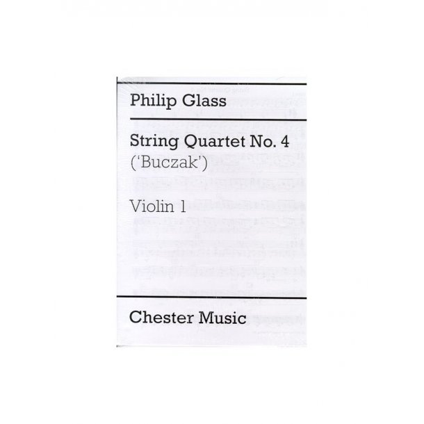 Philip Glass: String Quartet No.4 'Buczak' (Parts)