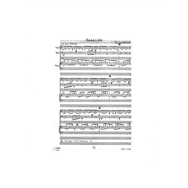 Philip Glass: Head On