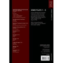 Philip Glass: Knee Plays 1-5 (Einstein On The Beach) - Study Score