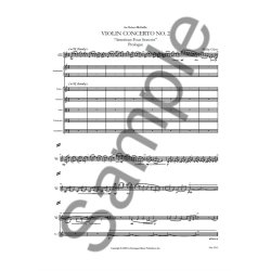 Philip Glass: Violin Concerto No.2 "American Four Seasons" (Full Score)