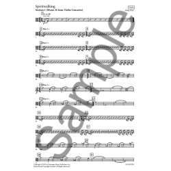 Philip Glass: Spiritwalking (Score/Parts)