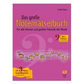 Das Große Notenrätselbuch : Bassschlüssel