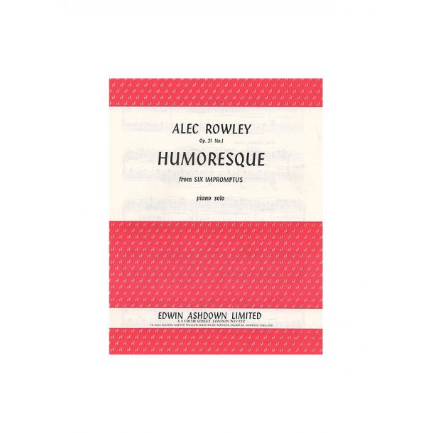 A Rowley: Humoresque From Six Impromptus