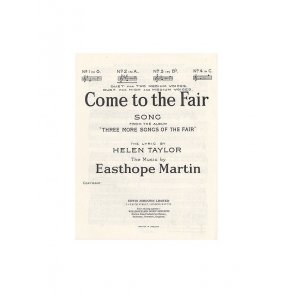 Easthorpe Martin: Come To The Fair (In A)
