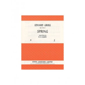 Edvard Grieg: Spring (Varen) Op.33 No.2