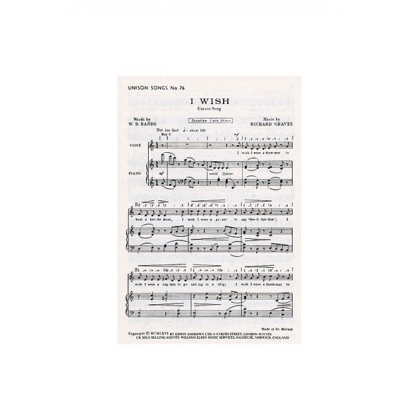 Richard Graves: I Wish
