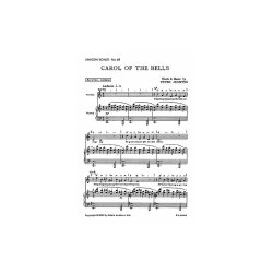 Peter Jenkyns: Carol Of The Bells For Unison Voices