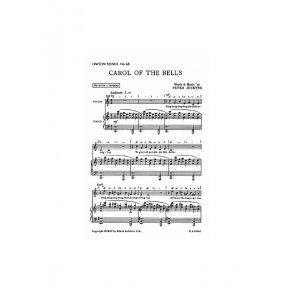 Peter Jenkyns: Carol Of The Bells For Unison Voices