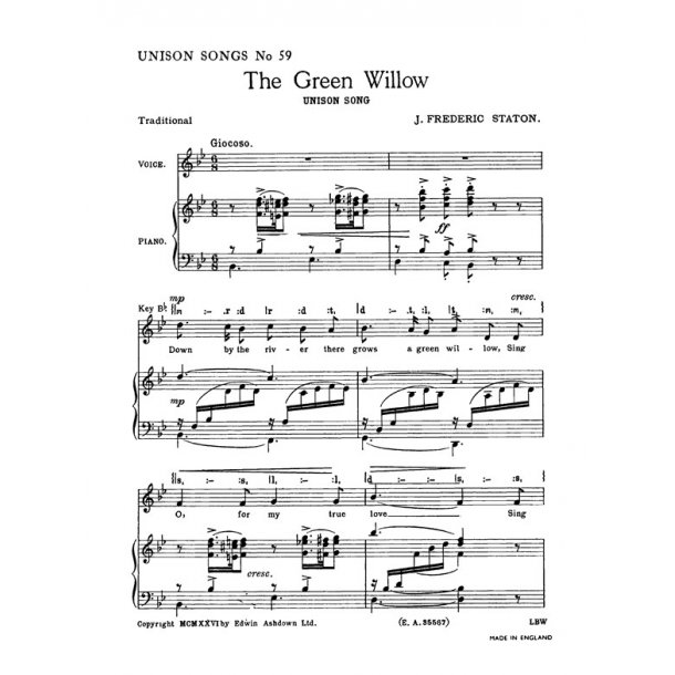 J. Frederic Staton: The Green Willow