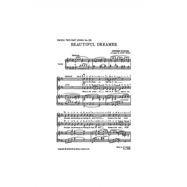Stephen Foster: Beautiful Dreamer (2-Part)