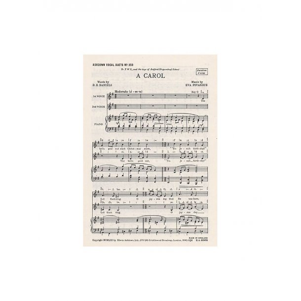 Eva Fovargue: A Carol SA