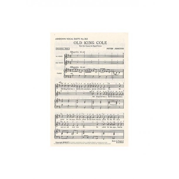 P Jenkyns: Old King Cole