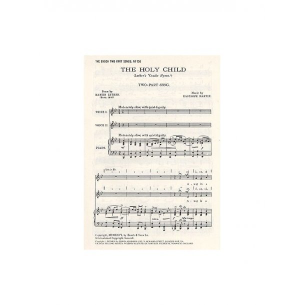 Easthope Martin: The Holy Child