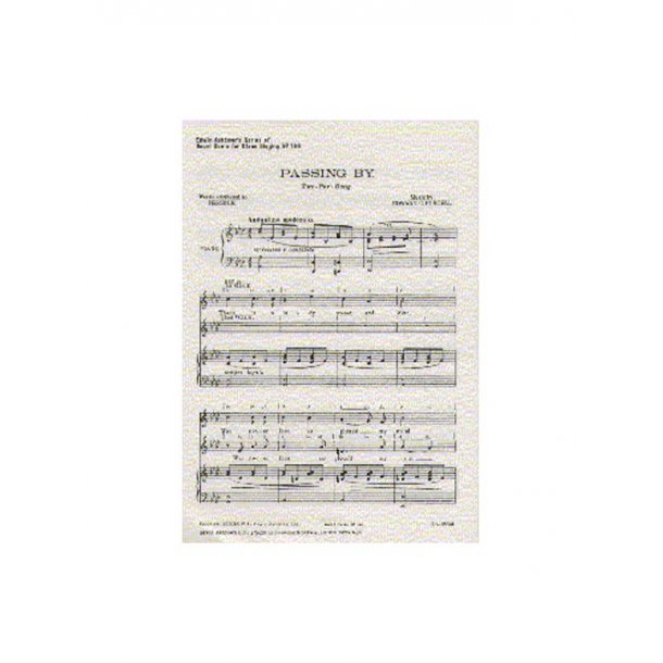 Edward Purcell: Passing By (SA)