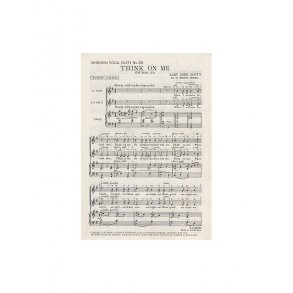Lady John Scott: Think On Me (2-Part/Piano)
