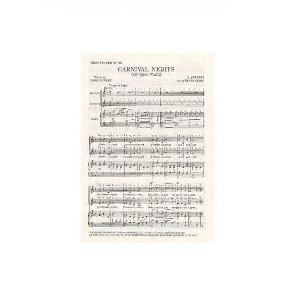 Johann Strauss II: Carnival Nights (Emperor Waltz)