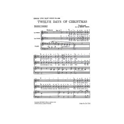 Twelve Days Of Christmas (2-Part/Piano)