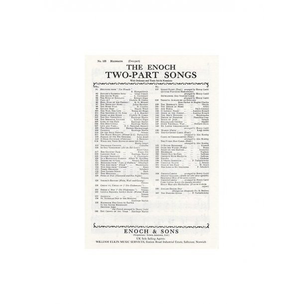 Peter Warlock: Milkmaids (SS/Piano)