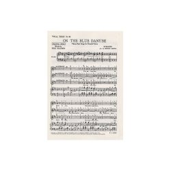 Johann Strauss II: On The Blue Danube (SSA/Piano)