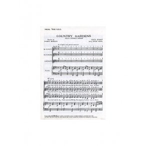 Cecil Sharp: Country Gardens (SSA)