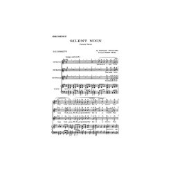 Ralph Vaughan Williams: Silent Noon (SSA/Piano)
