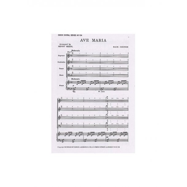 JS Bach/C Gounod: Ave Maria