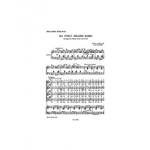 G.H. Clutsam: Ma Curly-Headed Babby (SATB/Piano)