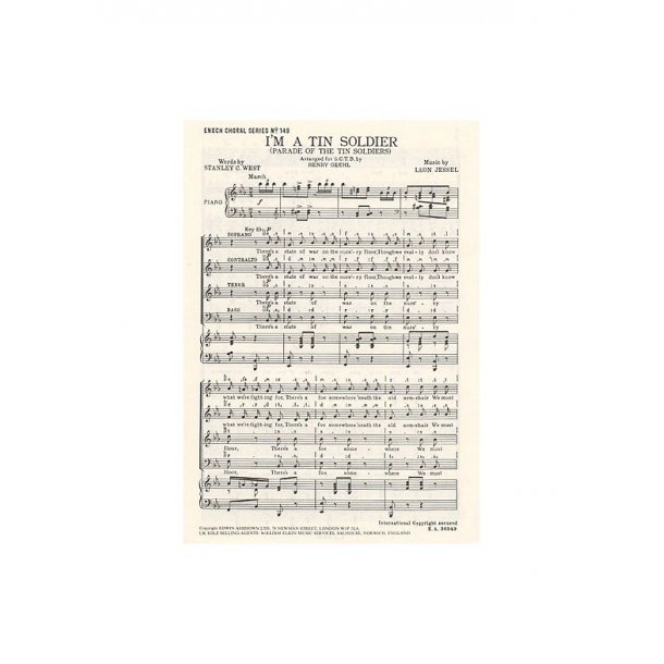 Leon Jessel: I'm A Tin Soldier