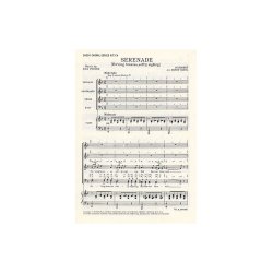 Franz Schubert: Serenade- Ev'ning Breezes, Softly Sighing (SATB/Piano)