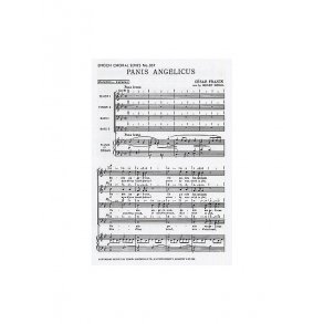 Cesar Franck: Panis Angelicus (TTBB/Organ)