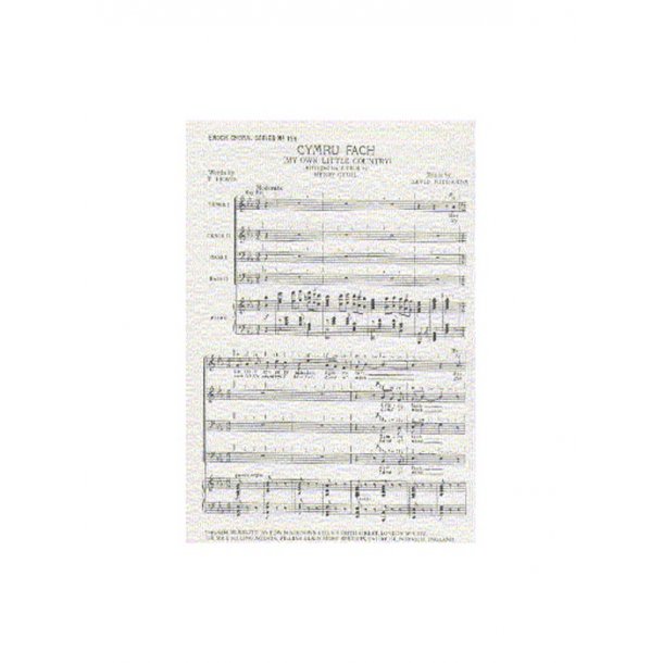 Richards: Cymru Fach (My Own Little Country)