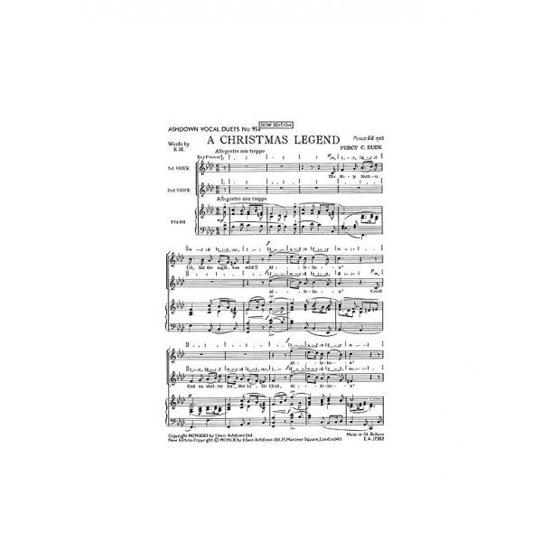 Percy Buck: A Christmas Legend