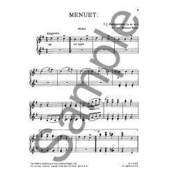 Ignacy Jan Paderewski: Minuet in G Op.14 No.1 (Piano Duet)