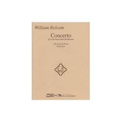 William Bolcom: Concerto For Clarinet And Orchestra (Clarinet/Piano)