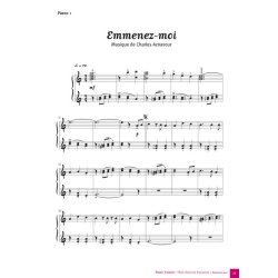 Piano 4 mains, 8 Chansons Fran&ccedil;aises