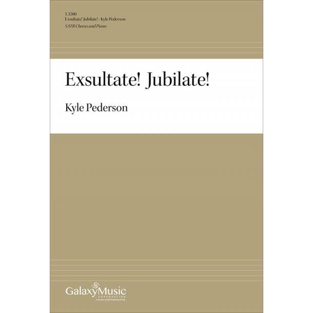 Exsultate! Jubilate!