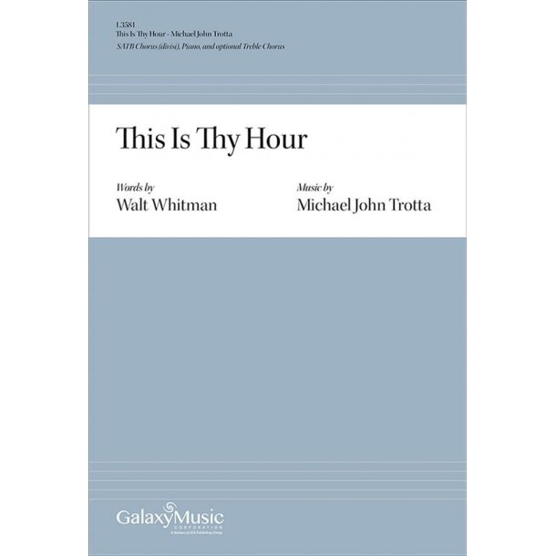 This Is Thy Hour