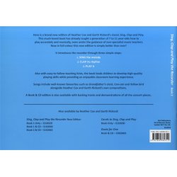 Sing, Clap And Play The Recorder Book 2 - Revised Edition