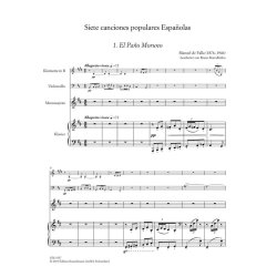 Siete canciones populares Espa&ntilde;olas