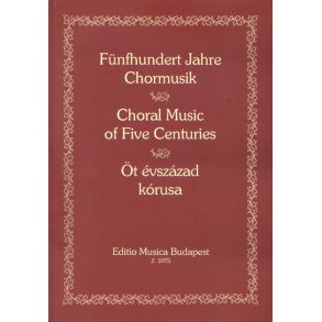 Chormusik aus fünf Jahrhunderten