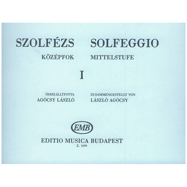 Solfeggio I Mittelstufe : Mittelstufe