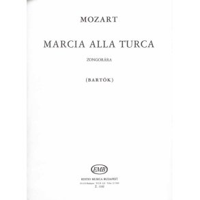 Marcia alla Turca von der Sonate A-Dur (KV 331) : von der Sonate A-Dur (KV 331)
