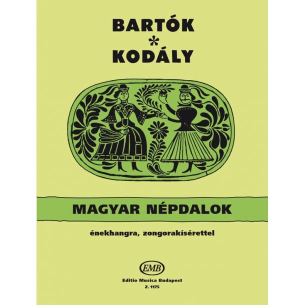 Ungarische Volkslieder mit ungarischem Text f&uuml;r : mit ungarischem Text f&uuml;r Gesang und Klavier