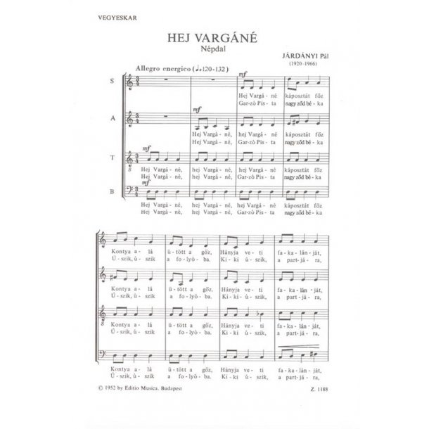 Hej Varg&aacute;n&eacute;. Folksong