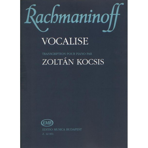 Vocalise op. 34, no 14