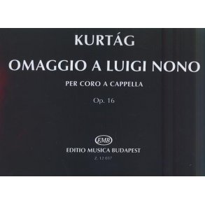 Omaggio a Luigi Nono op. 16 : to poems by A. Achmatova and R. Dalos
